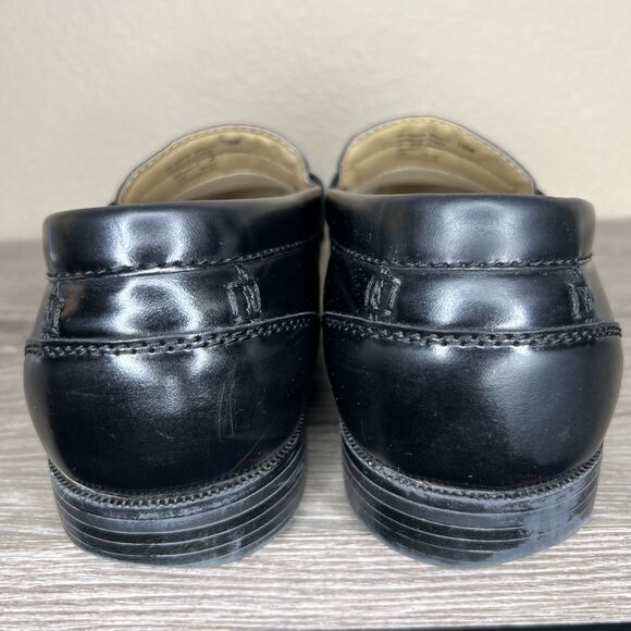 Dockers Black Penny Loafer Shoes Mens 12W Slip On Office Business Dress Preppy - Picture 5 of 10